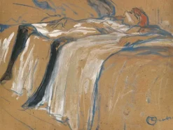 New Boutiques de musées Seule (détail), vers 1896 (affiches d'art encadrées)