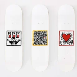 Boutiques de musées Design|Art De La Maison-Skateboard Keith Haring Untitled (Smile) - The Skateroom
