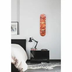 Boutiques de musées Design|Art De La Maison-Skateboard Kelley Walker - Red Bricks - The Skateroom - Édition limitée