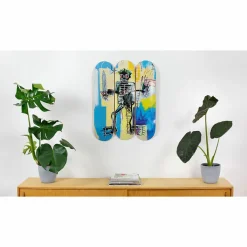 Boutiques de musées Design|Art De La Maison-Skateboards Triptyque Jean-Michel Basquiat - Warrior, 1982 - The Skateroom