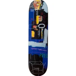 Online Boutiques de musées Skateboards triptyque Jean-Michel Basquiat Horn Players - The Skateroom