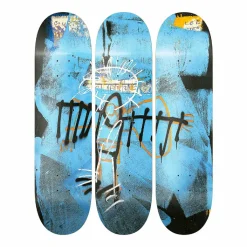 New Boutiques de musées Skateboards Triptyque Jean-Michel Basquiat - Untitled (Angel), 1982 - The Skateroom