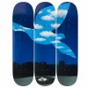 Clearance Boutiques de musées Skateboards Triptyque René Magritte - Le retour - The Skateroom - Édition limitée