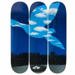 Clearance Boutiques de musées Skateboards Triptyque René Magritte - Le retour - The Skateroom - Édition limitée