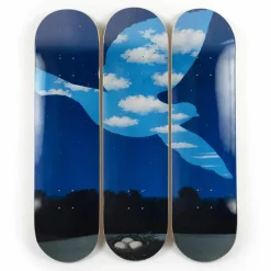 Clearance Boutiques de musées Skateboards Triptyque René Magritte - Le retour - The Skateroom - Édition limitée