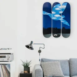 Clearance Boutiques de musées Skateboards Triptyque René Magritte - Le retour - The Skateroom - Édition limitée