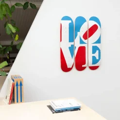 Boutiques de musées Design|Art De La Maison-Skateboards Triptyque Robert Indiana - Great American Love - The Skateroom