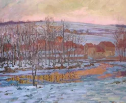 New Boutiques de musées Soir d'hiver à Pontarlier (panneaux acryliques)