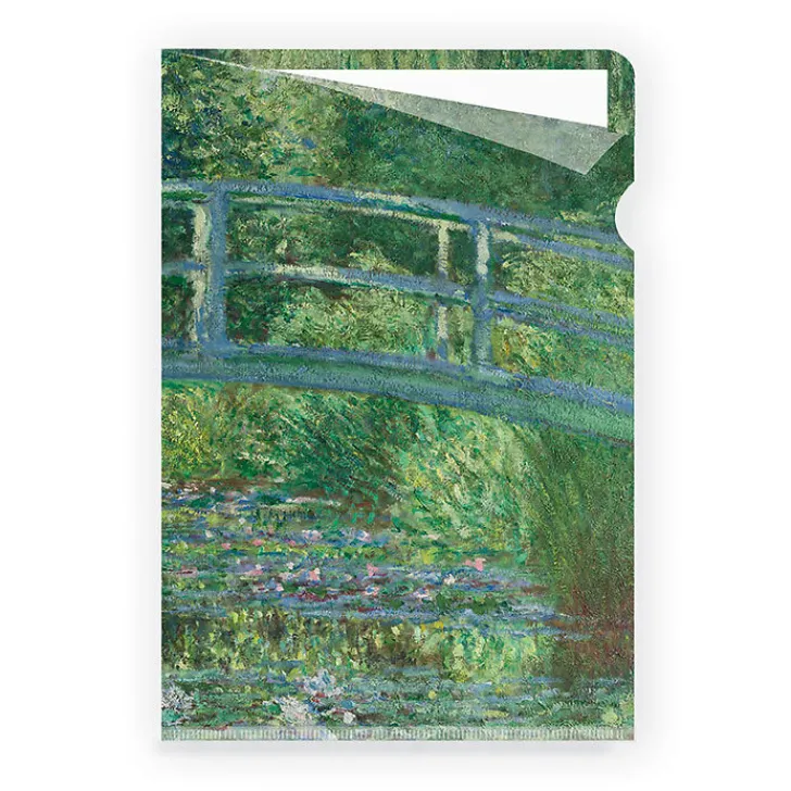 Boutiques de musées Chemises Et Sous-Chemises-Sous-chemise A4 Claude Monet - Le Bassin aux nymphéas, Harmonie verte, 1899