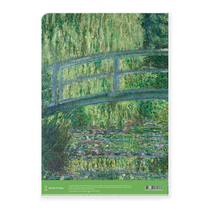 Boutiques de musées Chemises Et Sous-Chemises-Sous-chemise A4 Claude Monet - Le Bassin aux nymphéas, Harmonie verte, 1899