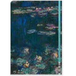 Hot Boutiques de musées Sous-chemise Claude Monet - Nymphéas, Reflets verts, vers 1914-1926 - A4