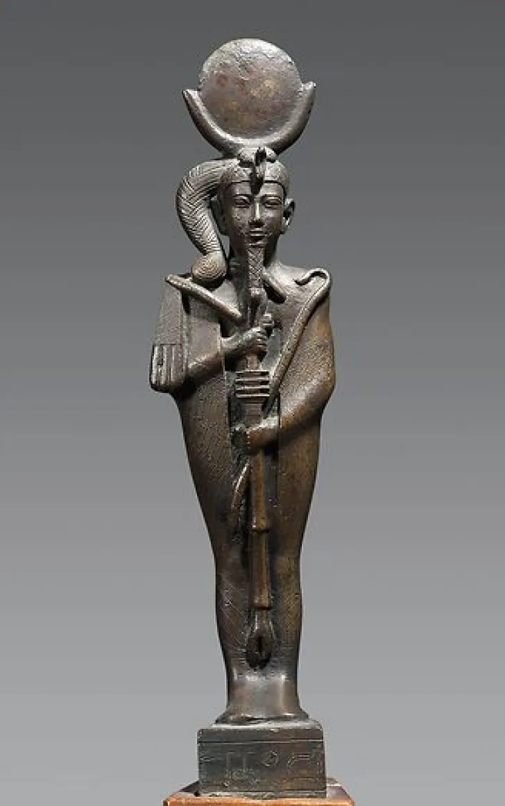 New Boutiques de musées Statuette du dieu-lune Khonsou momiforme (panneaux acryliques)