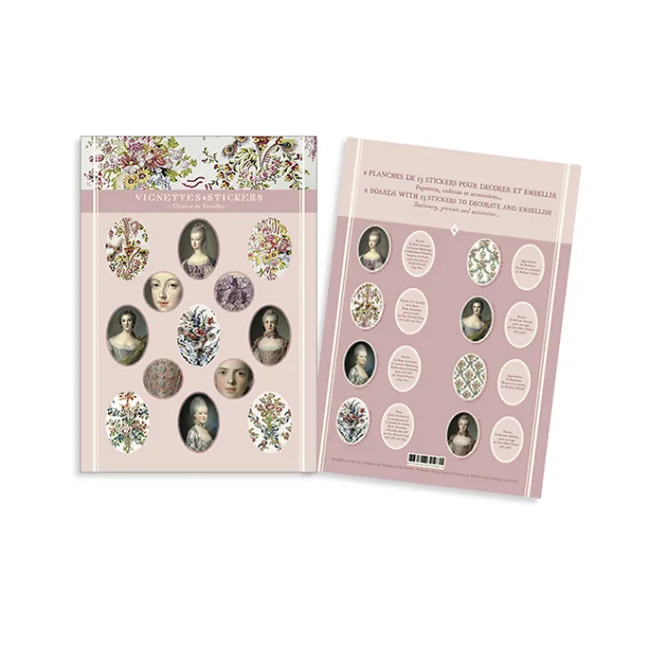 Boutiques de musées Loisirs Créatifs|Papeterie Jeunesse-Stickers Dames de la cour
