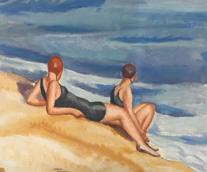 Best Boutiques de musées Sur la plage (toiles encadrées)