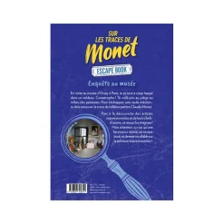 Boutiques de musées Livres Jeunesse-Sur les traces de Monet - Escape book