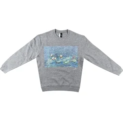 Boutiques de musées Sweat Nymphéas Gris