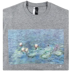 Boutiques de musées Sweat Nymphéas Gris