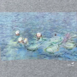 Boutiques de musées Sweat Nymphéas Gris