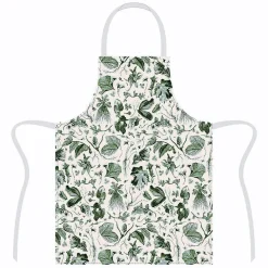 Boutiques de musées Art De La Table-Tablier vert Herbier du roi - Maison Baluchon