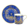 New Boutiques de musées Tasse et Soucoupe Chinoiserie Bleue