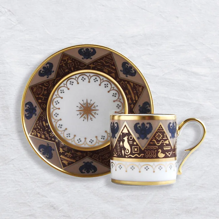 Boutiques de musées Art De La Table-Tasse et soucoupe Hiéroglyphes