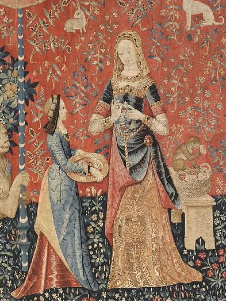 Sale Boutiques de musées Tenture de la Dame à la Licorne : l'Odorat (panneaux aluminium)