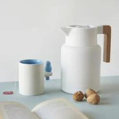Sale Boutiques de musées Thermos 1,3 Litre Blanc - Balvi