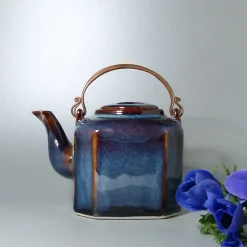 Hot Boutiques de musées Théière Amala - Bleu océan - ZaoZam