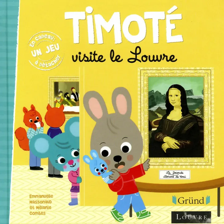 Hot Boutiques de musées Timoté visite le Louvre