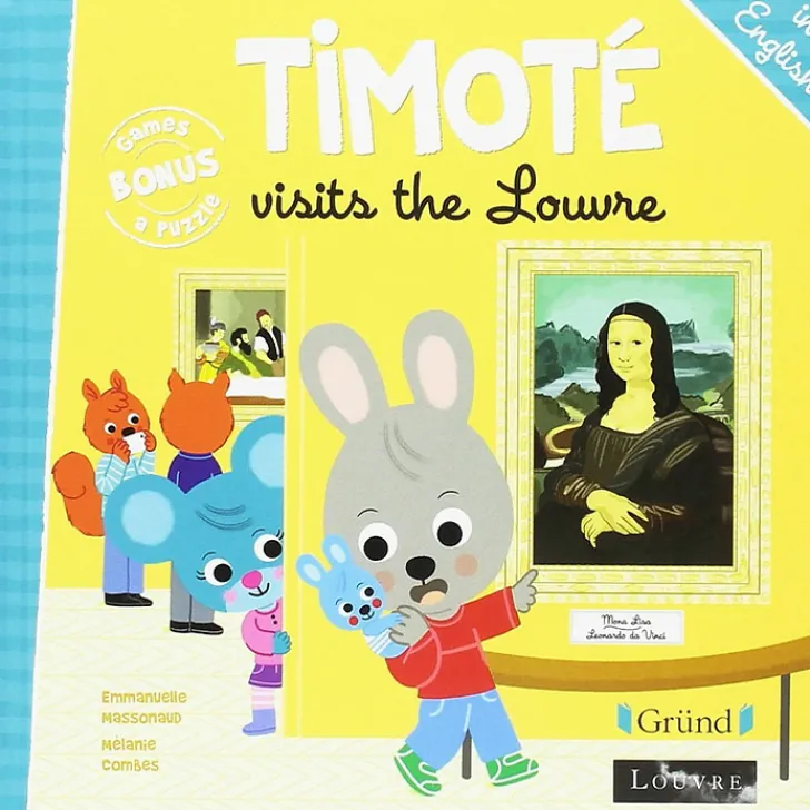 Hot Boutiques de musées Timoté visite le Louvre