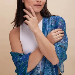 Hot Boutiques de musées Étole Claude Monet - Harmonie Bleue 60x180 cm