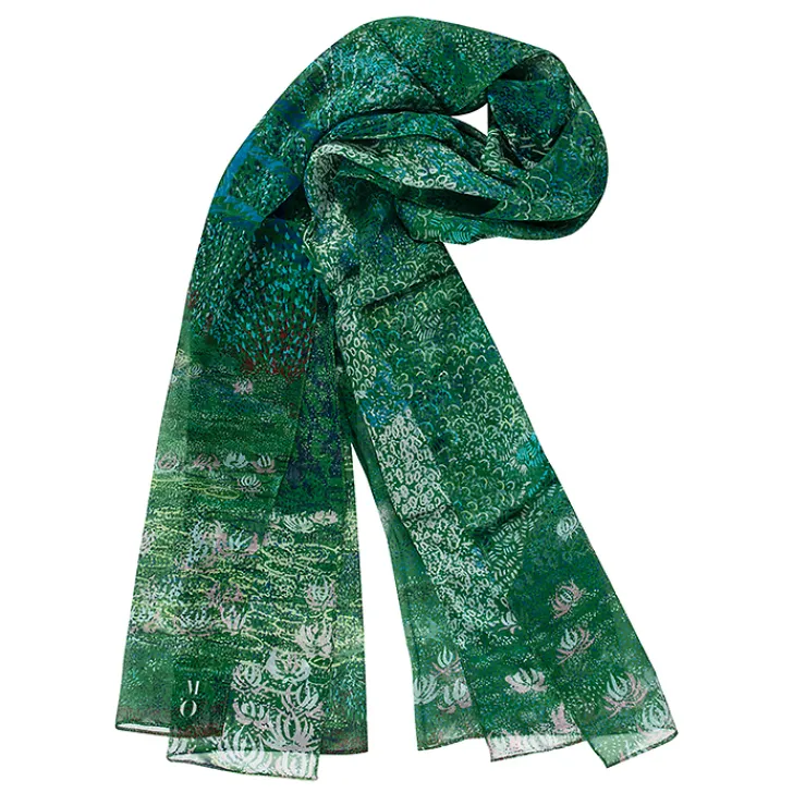 Outlet Boutiques de musées Étole Claude Monet - Harmonie Verte 60x180 cm