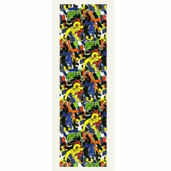 Boutiques de musées Foulards, Étoles, Châles-Étole en soie Fernand Léger - Les grands plongeurs noirs - Brochier Soieries