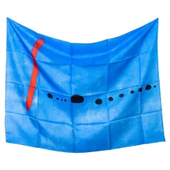 Boutiques de musées Foulards, Étoles, Châles-Étole Joan Miró Bleu II - 76x100cm - Brochier Soieries