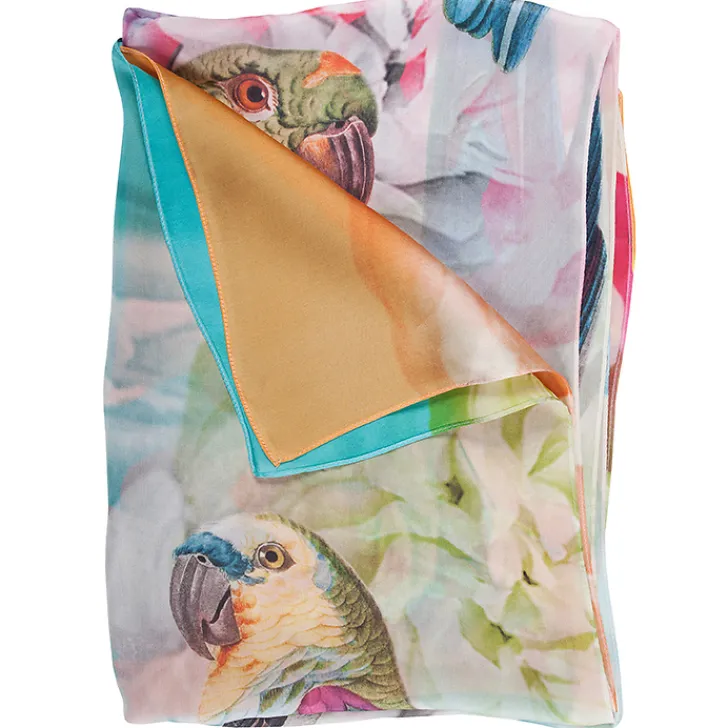 Boutiques de musées Foulards, Étoles, Châles-Étole Perroquets