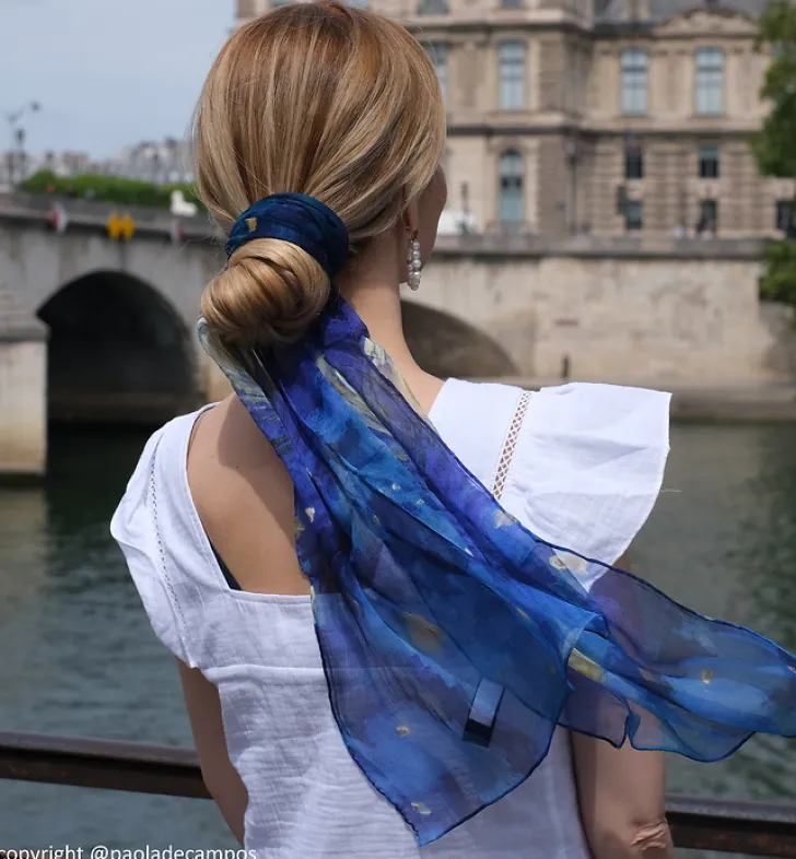 Clearance Boutiques de musées Étole Vincent van Gogh - Nuits étoilées