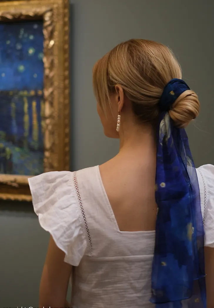 Clearance Boutiques de musées Étole Vincent van Gogh - Nuits étoilées