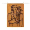 Boutiques de musées Torchon Fernand Léger - Femme au bouquet