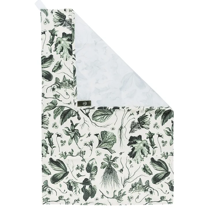 Online Boutiques de musées Torchon vert Herbier du roi - Maison Baluchon