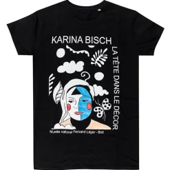 Hot Boutiques de musées T-shirt de l'exposition La tête dans le décor, Karina Bisch - Musée national Fernand Léger