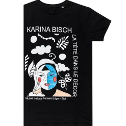 Hot Boutiques de musées T-shirt de l'exposition La tête dans le décor, Karina Bisch - Musée national Fernand Léger