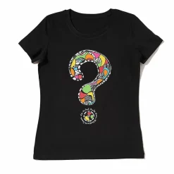Boutiques de musées T-Shirts Et Sweats-T-shirt noir Femme Niki de Saint Phalle - Point d'interrogation