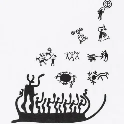 Hot Boutiques de musées T-shirt Pétroglyphes