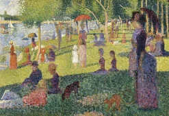 Boutiques de musées Toiles Encadrées|Toiles Sans Cadre-Étude pour « Un dimanche à la Grande Jatte » (toiles encadrées)