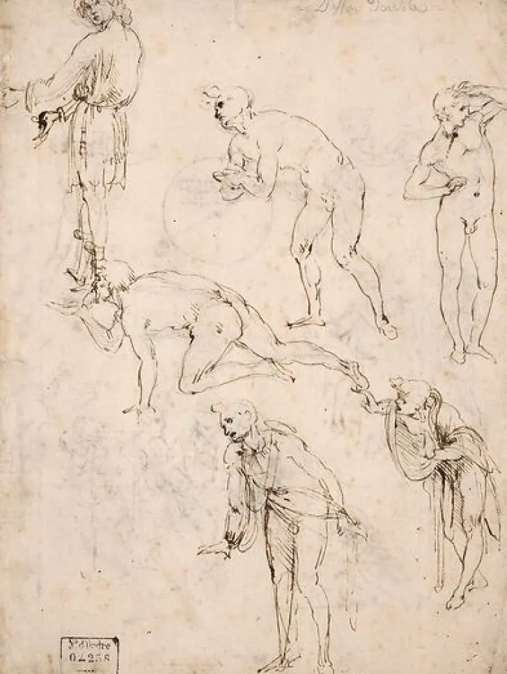 Hot Boutiques de musées Études de personnages pour l'Adoration des Mages, vers 1480-1481 (panneaux aluminium)