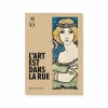 Outlet Boutiques de musées Étui de cartes 10 cartes postales - L'Art est dans la rue