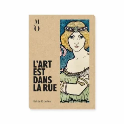 Outlet Boutiques de musées Étui de cartes 10 cartes postales - L'Art est dans la rue