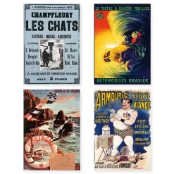 Outlet Boutiques de musées Étui de cartes 10 cartes postales - L'Art est dans la rue