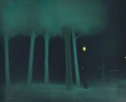 Discount Boutiques de musées Un parc dans la nuit (panneaux acryliques)