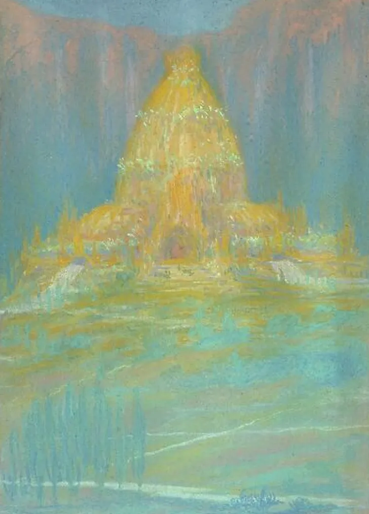 Boutiques de musées Affiches D'Art Encadrées|Panneaux Acryliques-Un Temple pour les Religions futures I/II (affiches d'art encadrées)